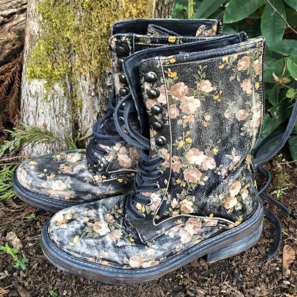 Free People Santa Fe Lace Up Boots - Picture 2 of 6